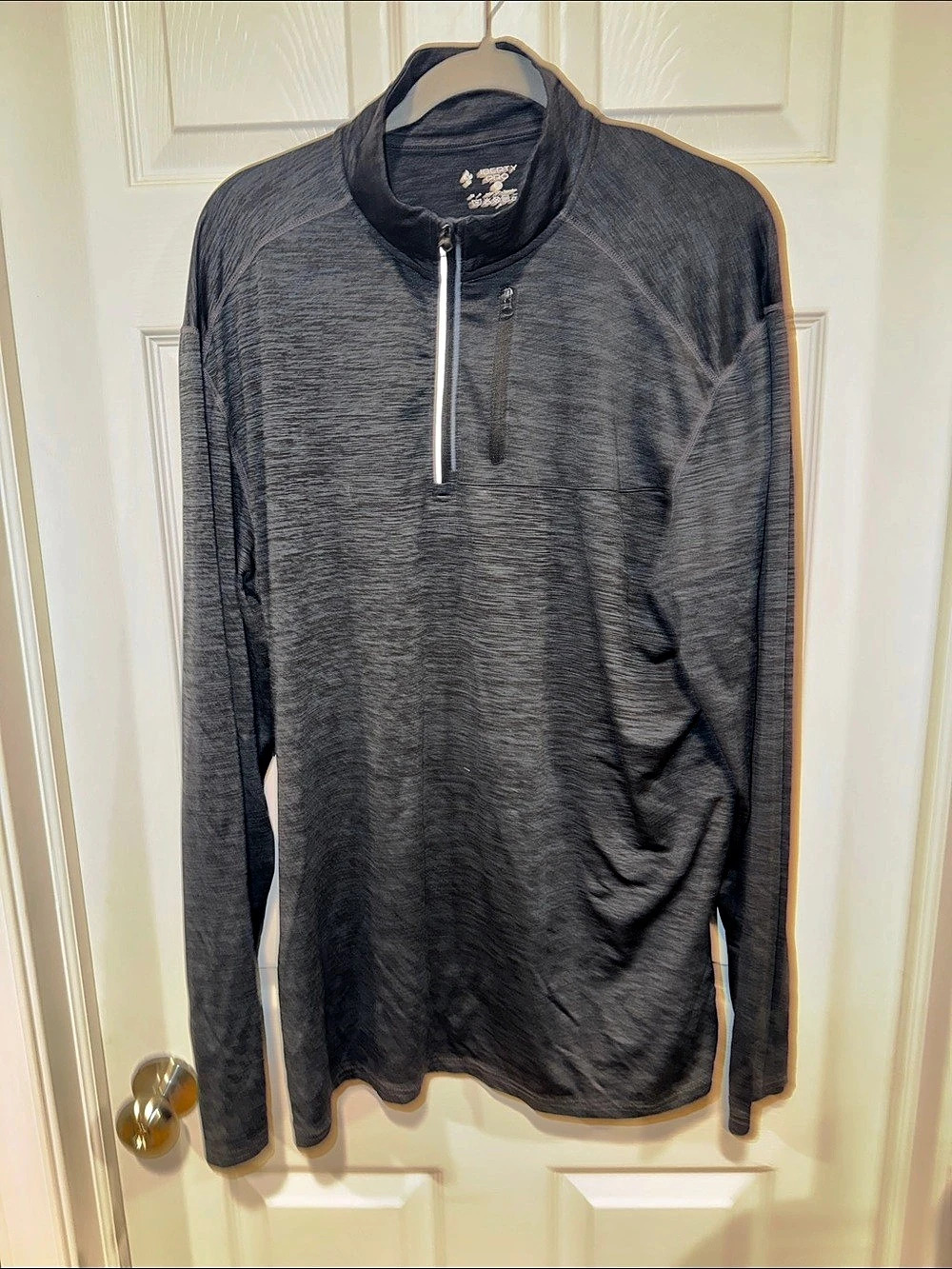Liberty Pro Men's Quarter-Zip Pullover 2XL Gray